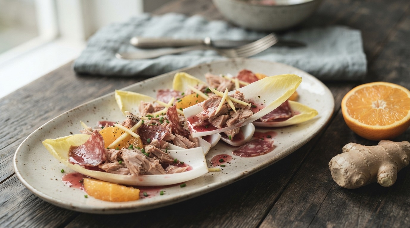 Witlofsalade met Tonijn