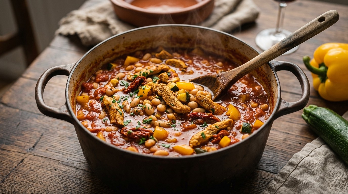 Witte Bonenpot met Shoarmavlees recept Witte Bonenpot met Shoarmavlees recept