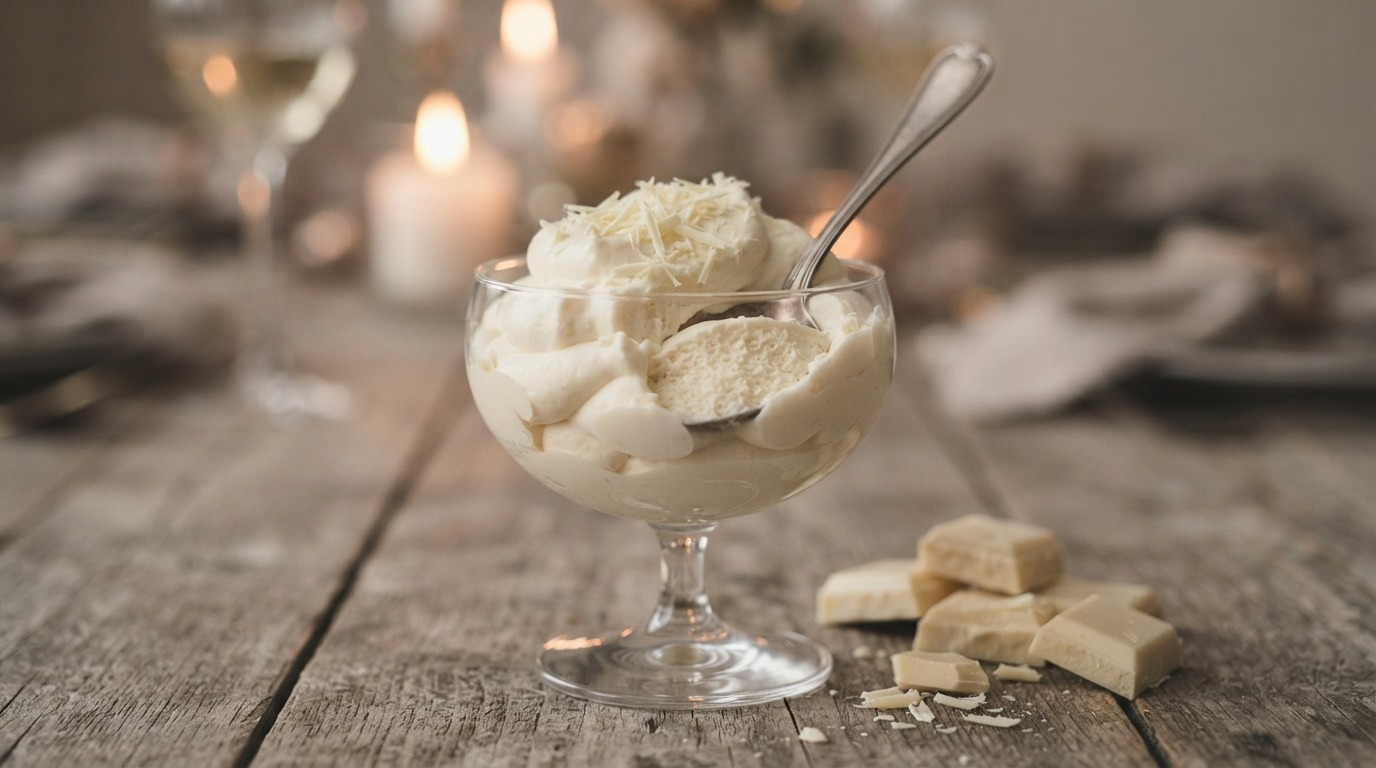 Witte Chocolademousse