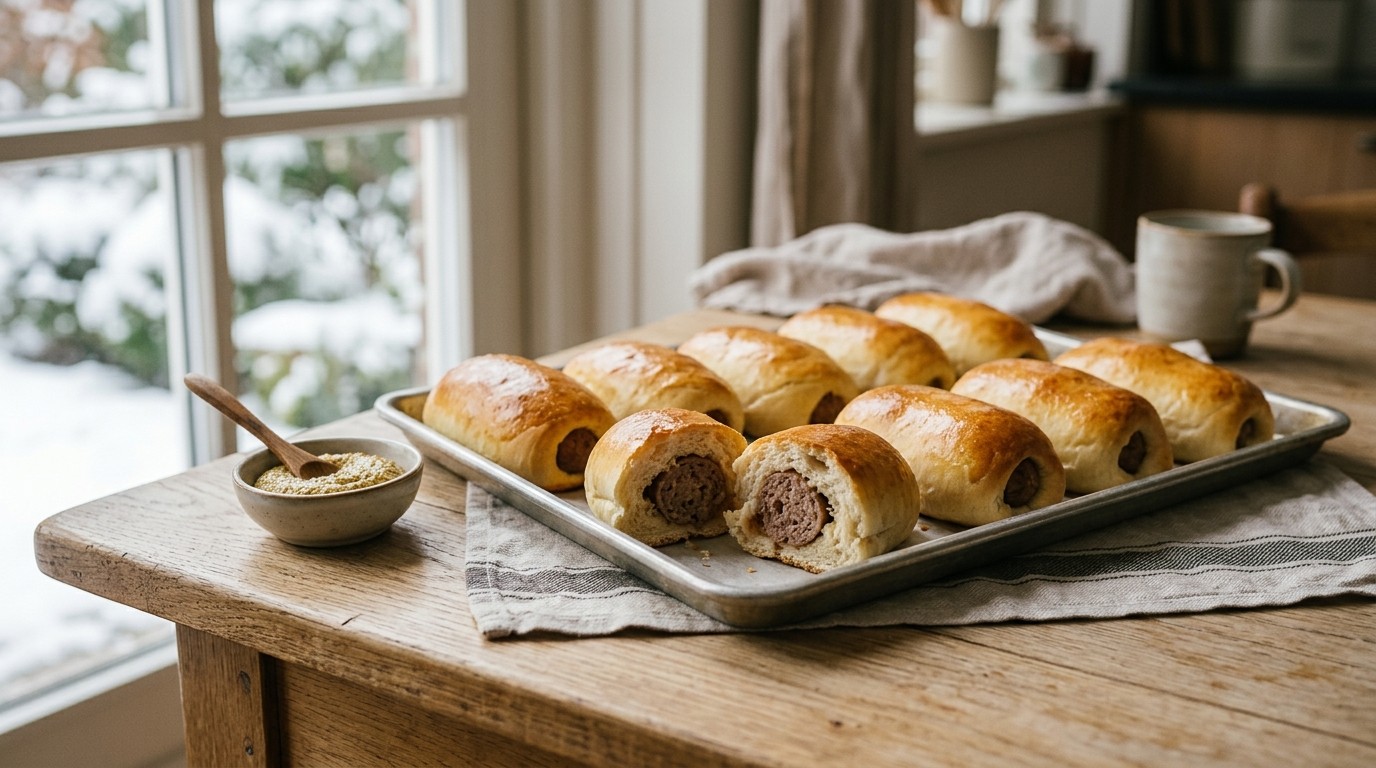 Worstenbroodjes recept Worstenbroodjes recept