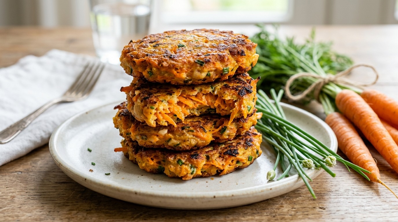 Wortelkoekjes recept Wortelkoekjes recept