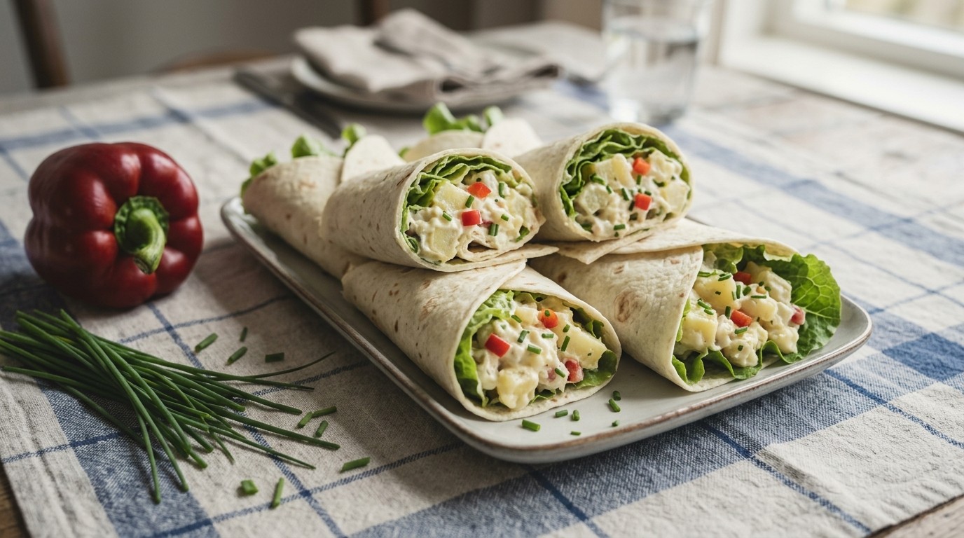 Wrap met Aardappelsalade