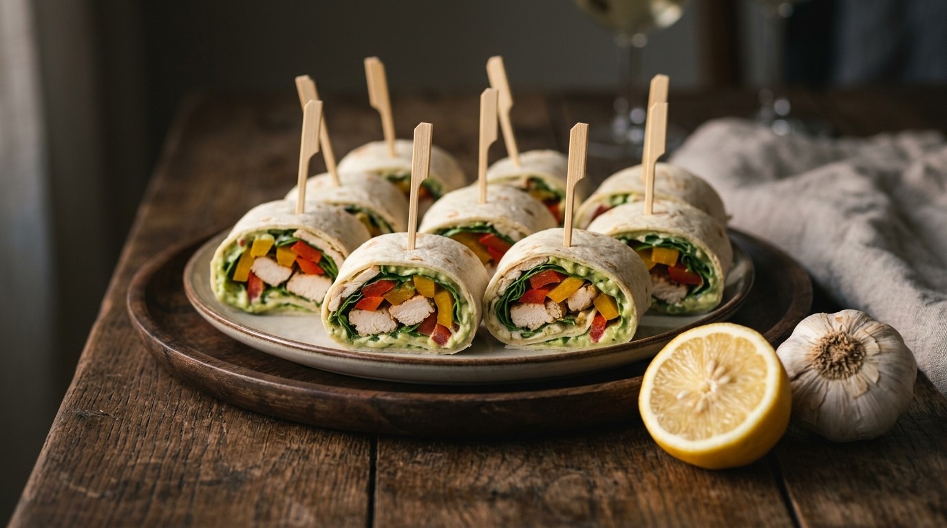 Wraps met Avocado en Paprika