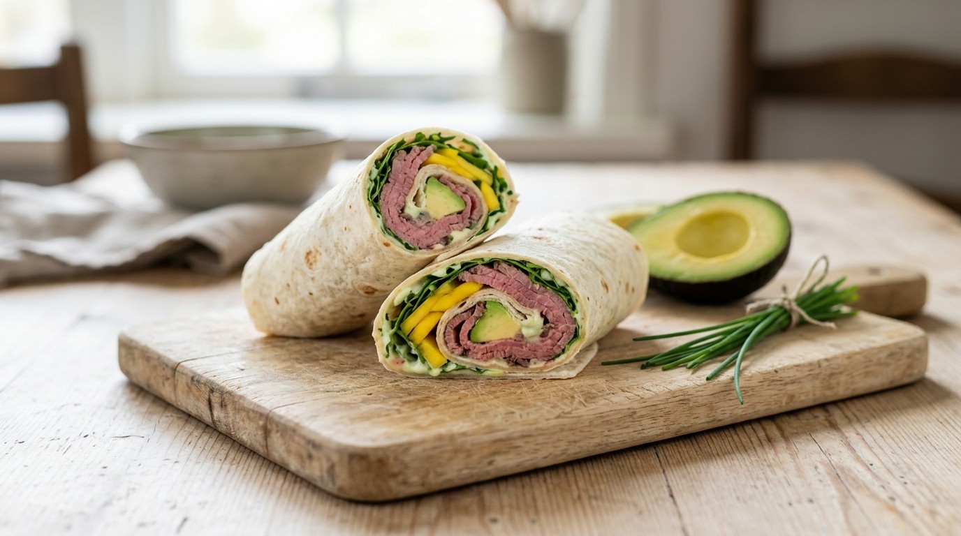 Wraps met Rosbief
