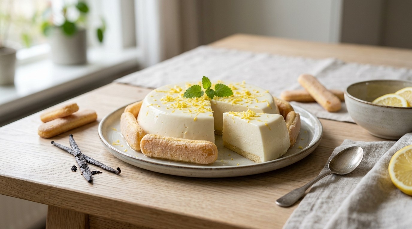 Yoghurtpudding met Citroen
