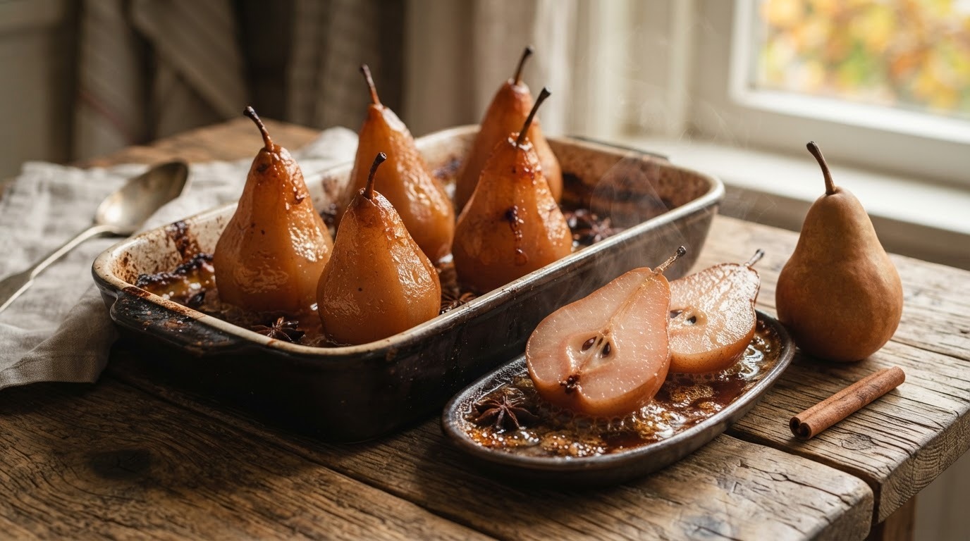 Zalige Peren uit de Oven