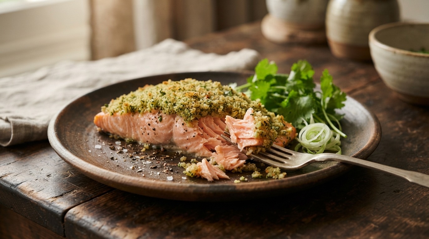Zalm met Korianderkruim
