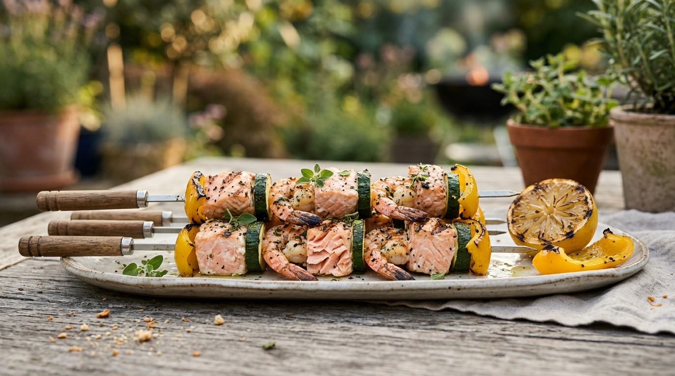 Zalm Spiesen