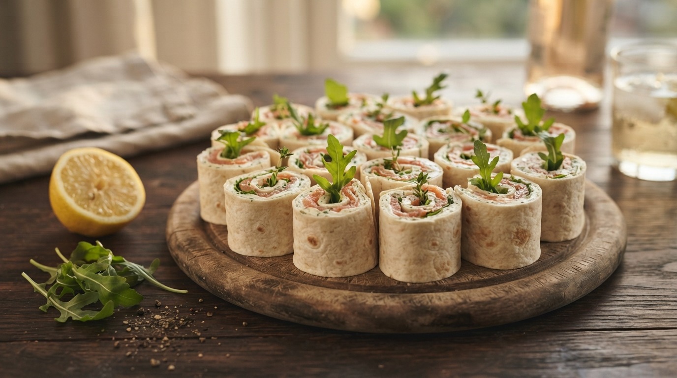 Zalm Tortilla met Kruidenkaas