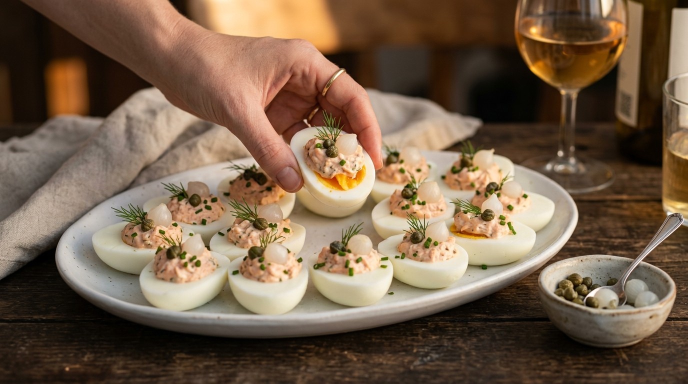 Zalmeieren recept Zalmeieren recept