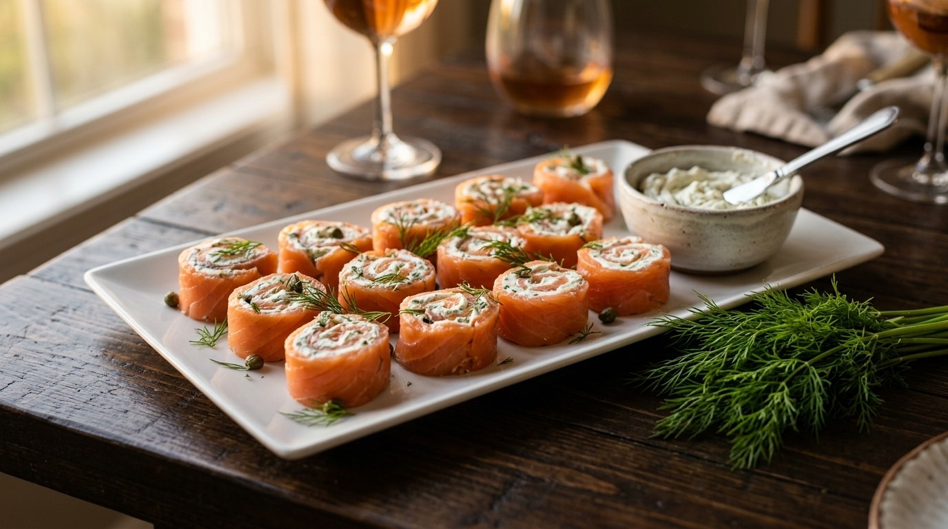 Zalmrolletjes recept Zalmrolletjes recept