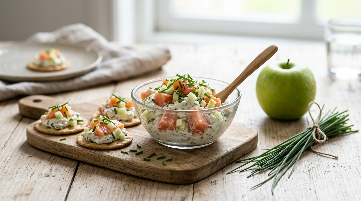 Zalmsalade met Appel recept Zalmsalade met Appel recept