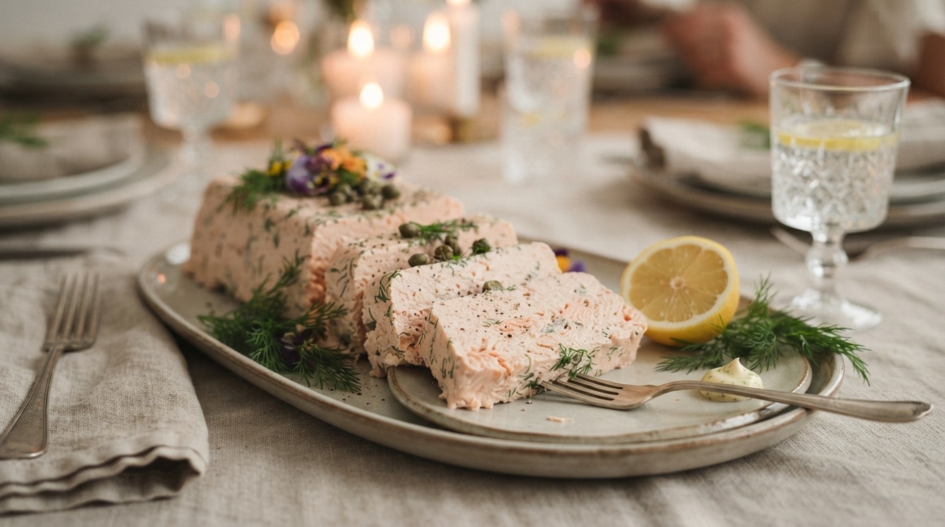 Zalmterrine recept Zalmterrine recept