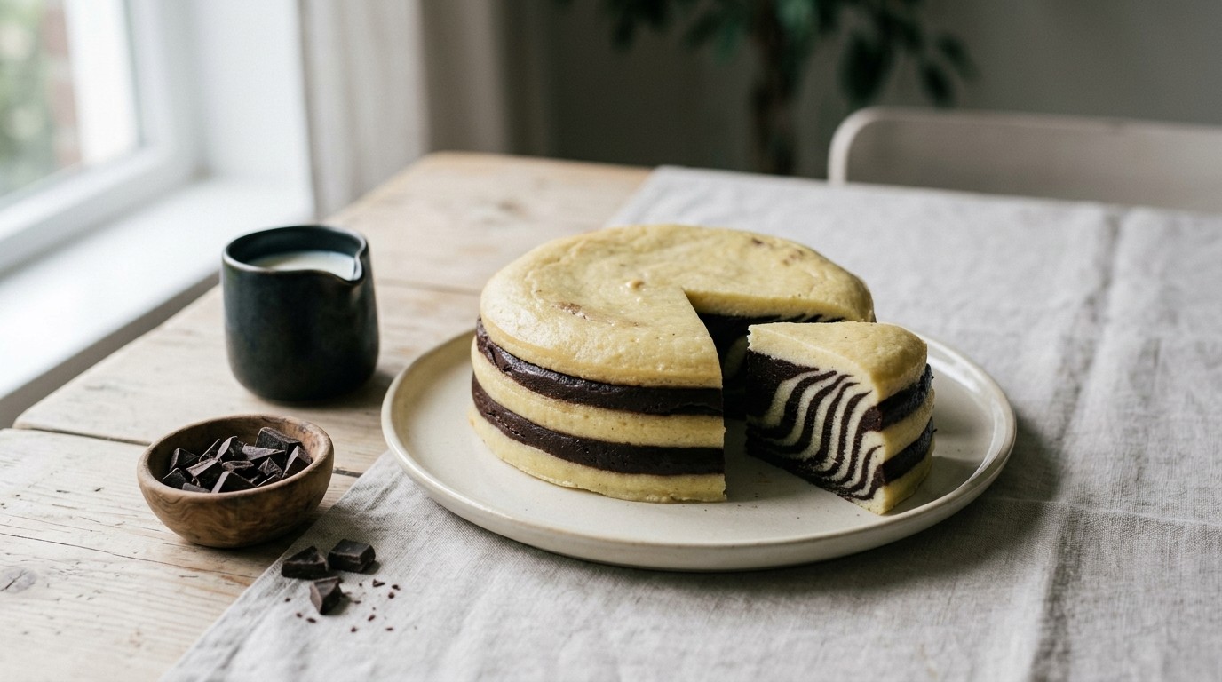 Zebrapudding recept Zebrapudding recept
