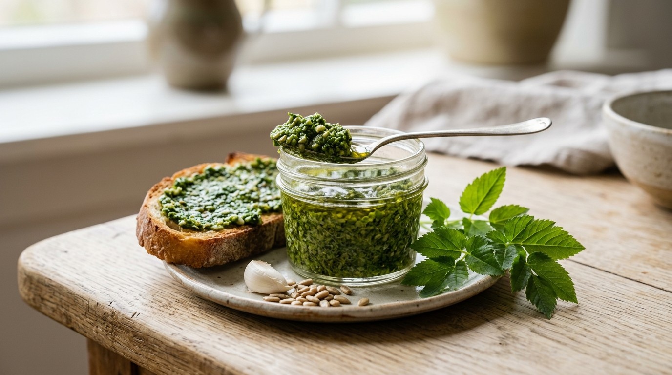 Zevenbladpesto