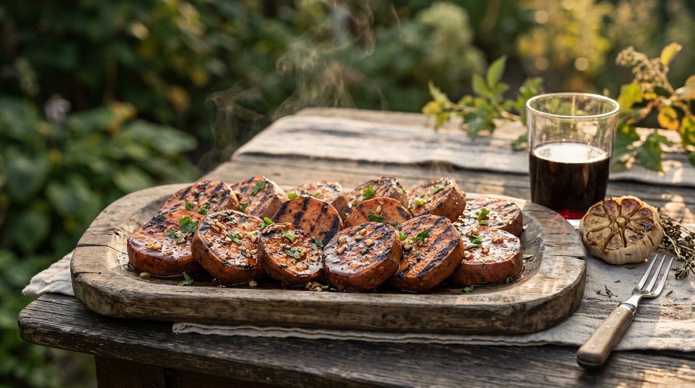 Zoete Aardappelen op de bbq