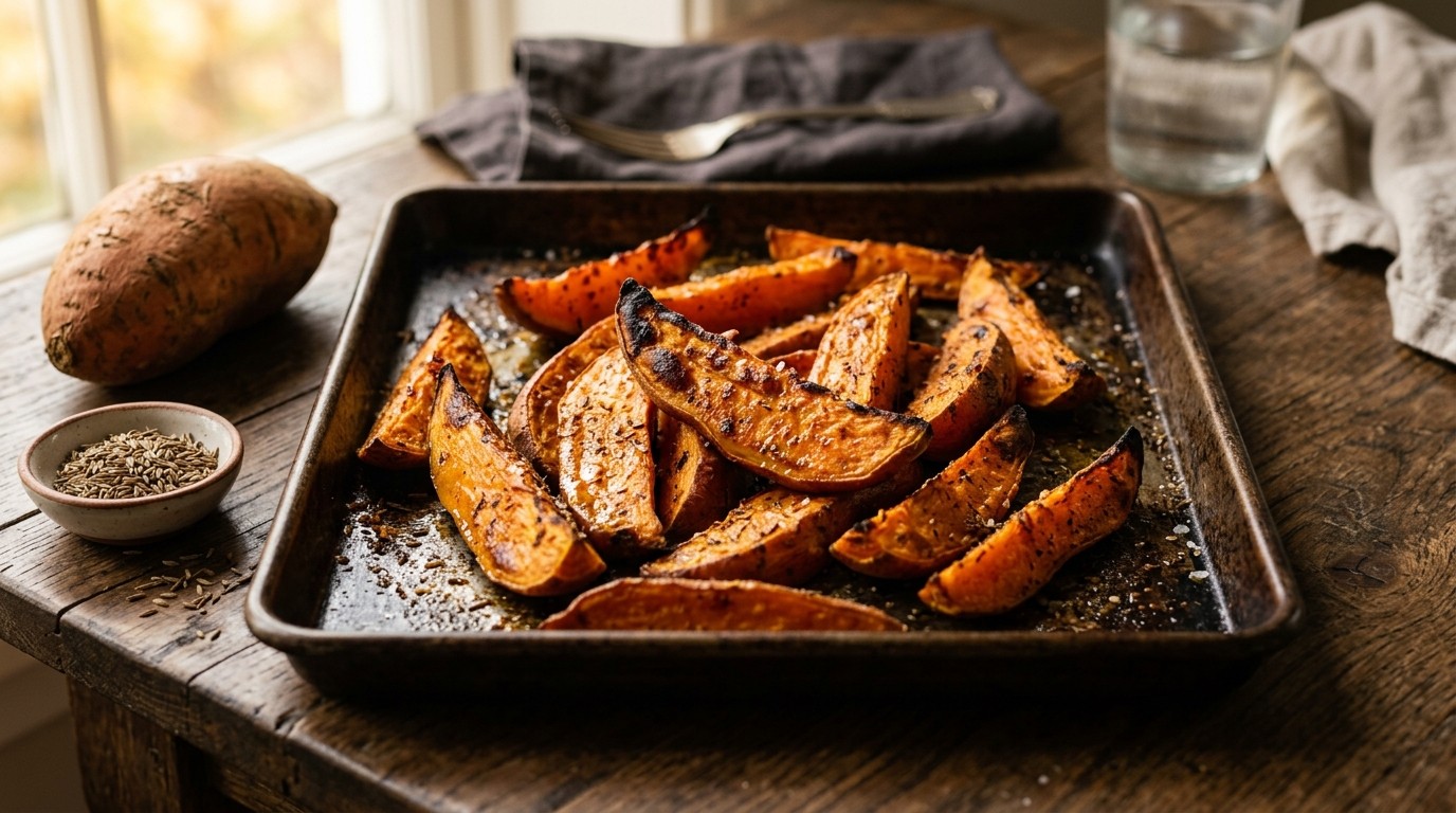 Zoete Aardappelen uit de Oven