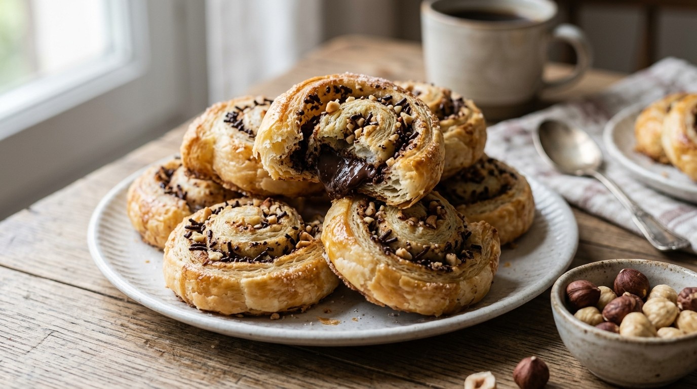 Zoete Bladerdeeg Broodjes