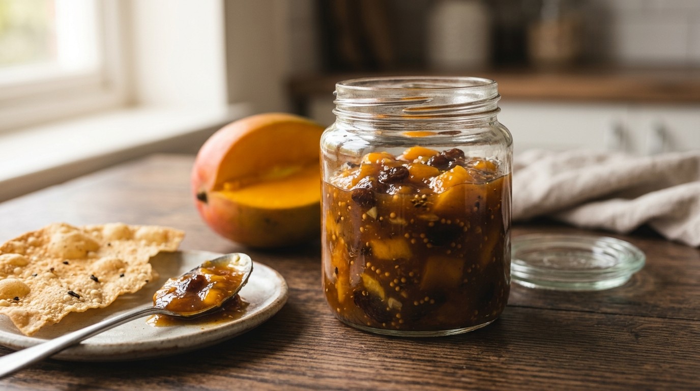 Zoete Mangochutney