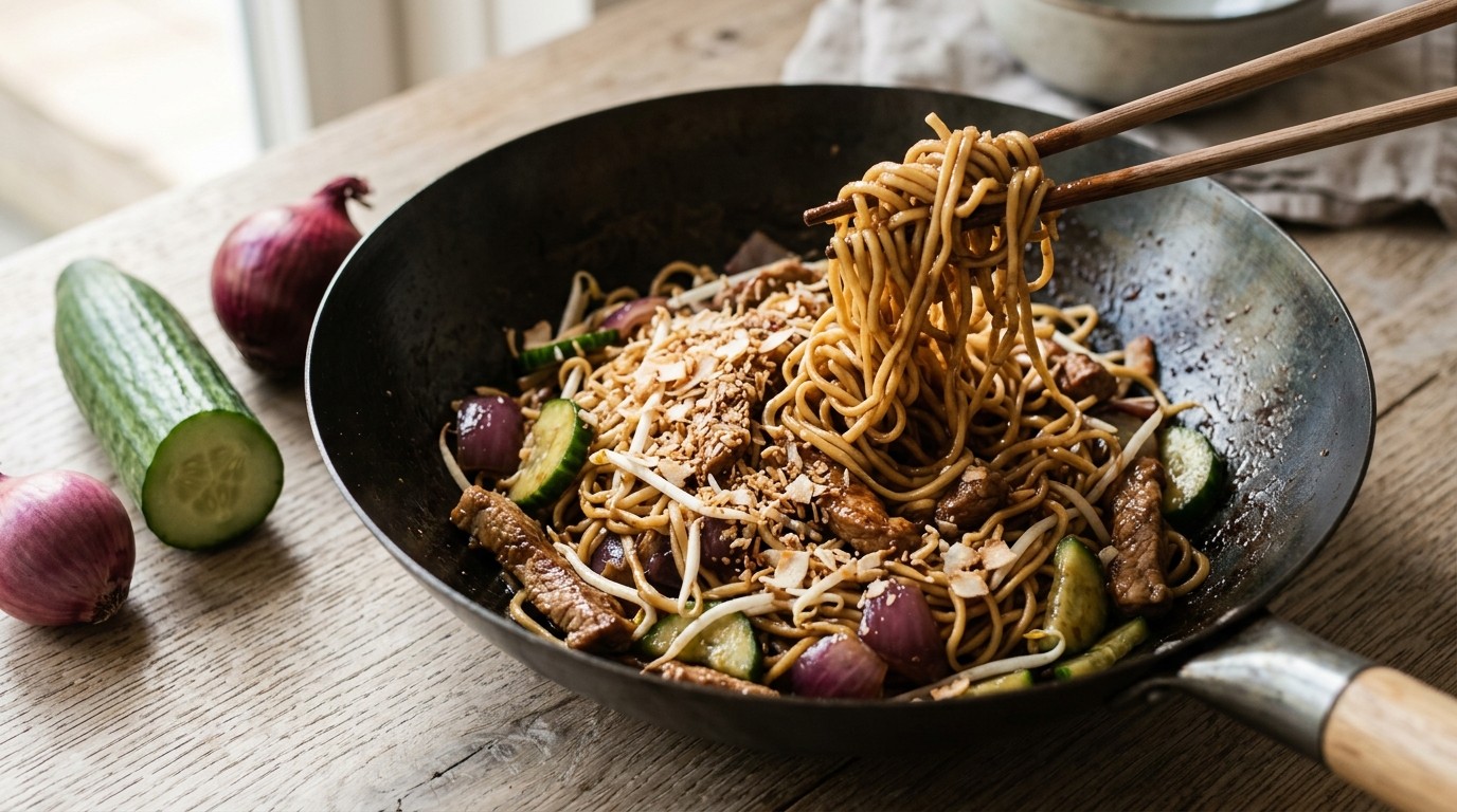 Zoete Soja-wokschotel recept Zoete Soja-wokschotel recept