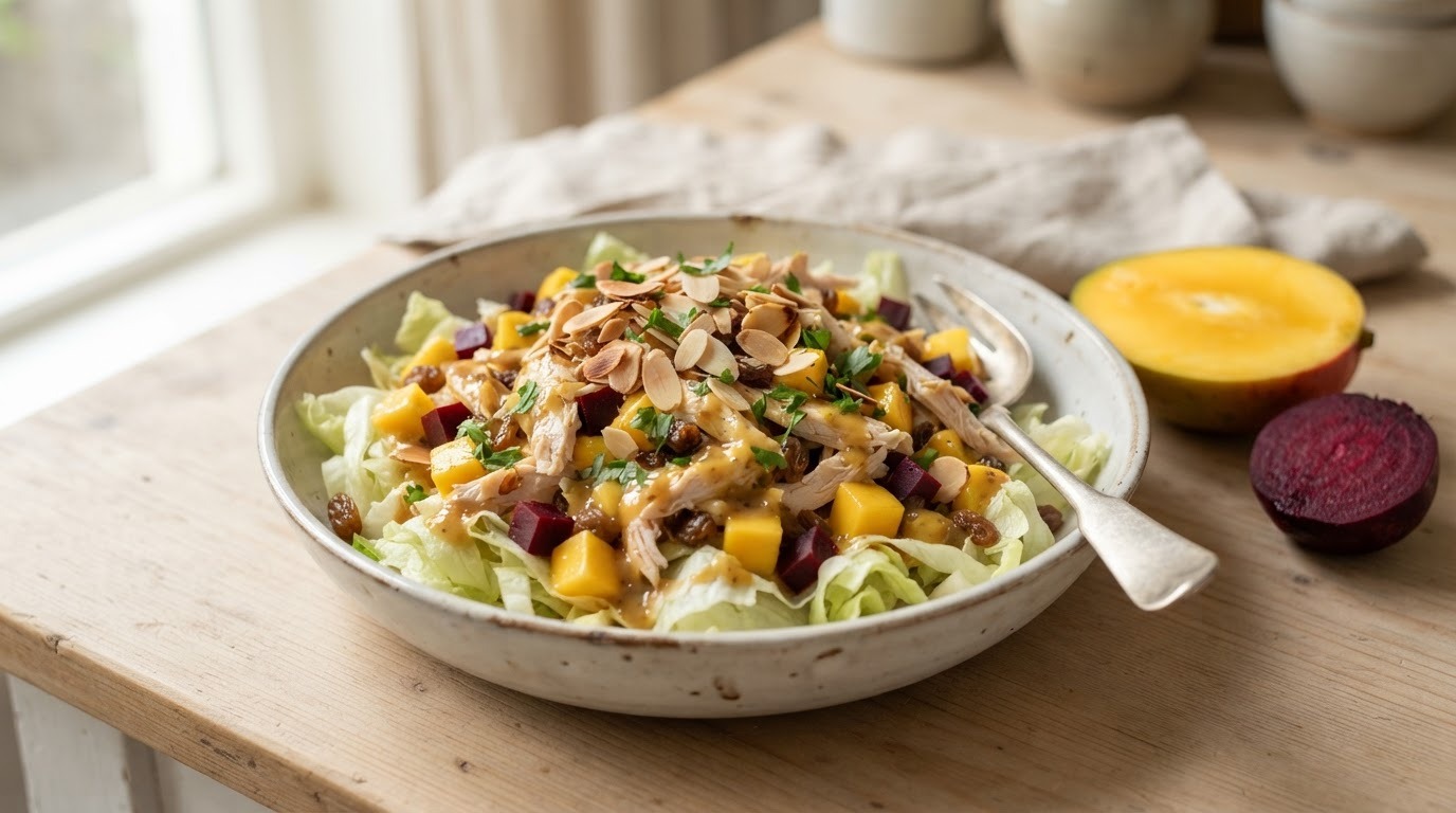 Zoetzure Kipsalade recept Zoetzure Kipsalade recept