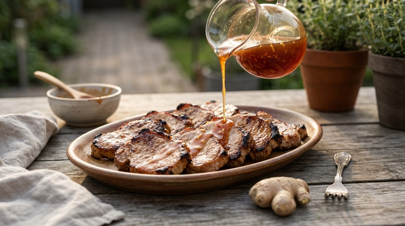 Zoetzure Saus Voor de Barbecue