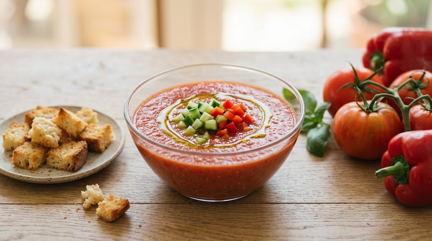 Zomerse Gazpacho