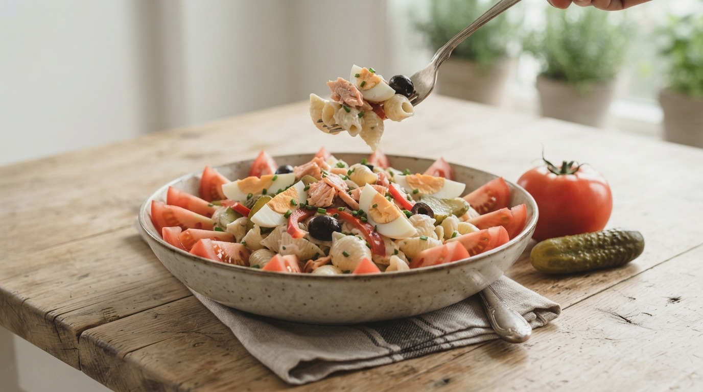 Zomerse Macaronisalade