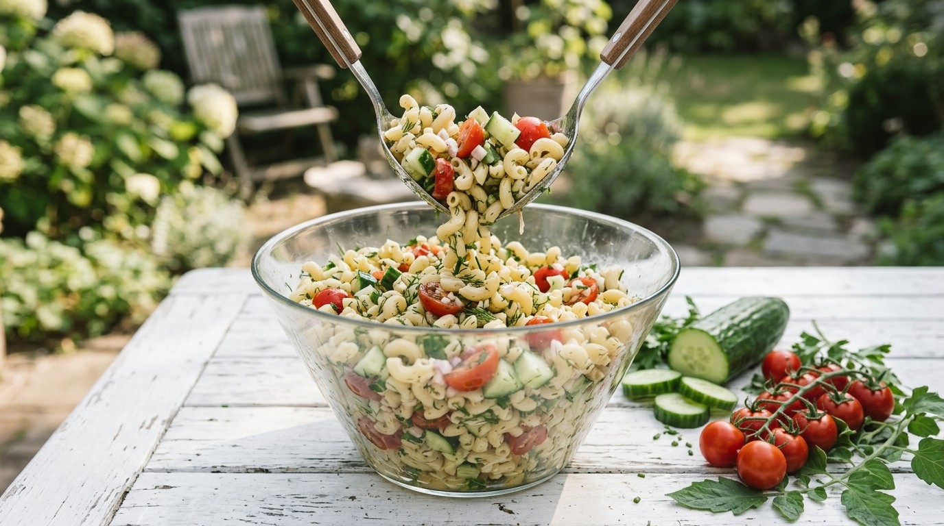 Zomerse Pastasalade recept Zomerse Pastasalade recept