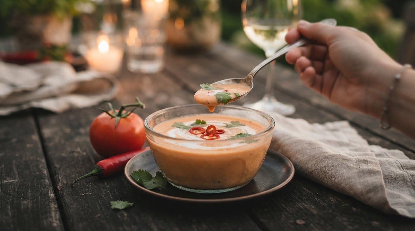 Zomerse Pepersoep recept Zomerse Pepersoep recept