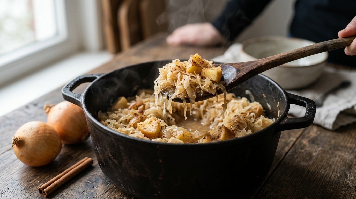 Zuurkool met Appel