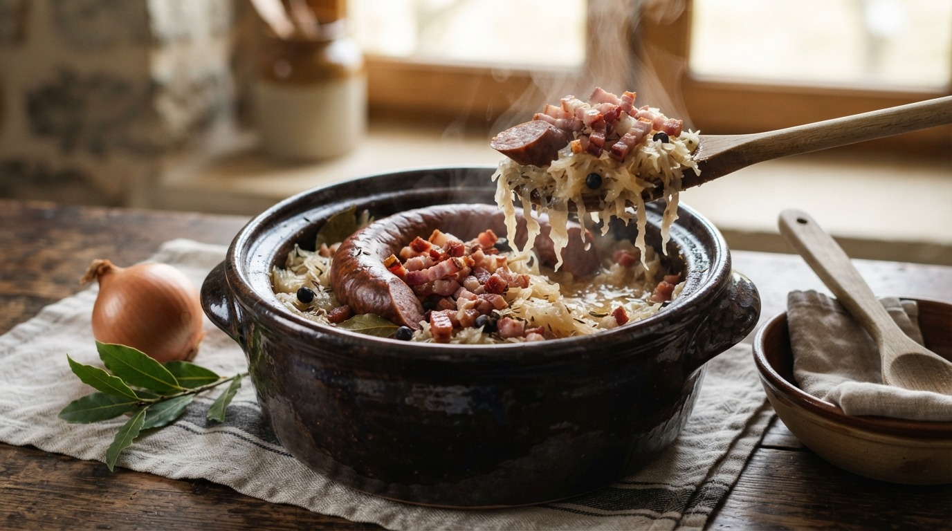 Zuurkool uit de Slow Cooker