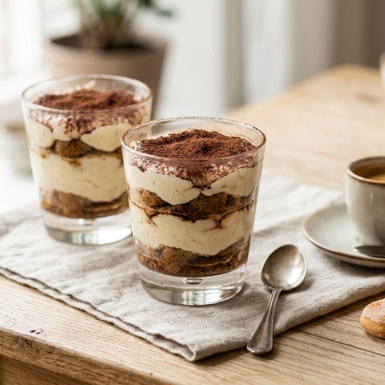 "light" tiramisu