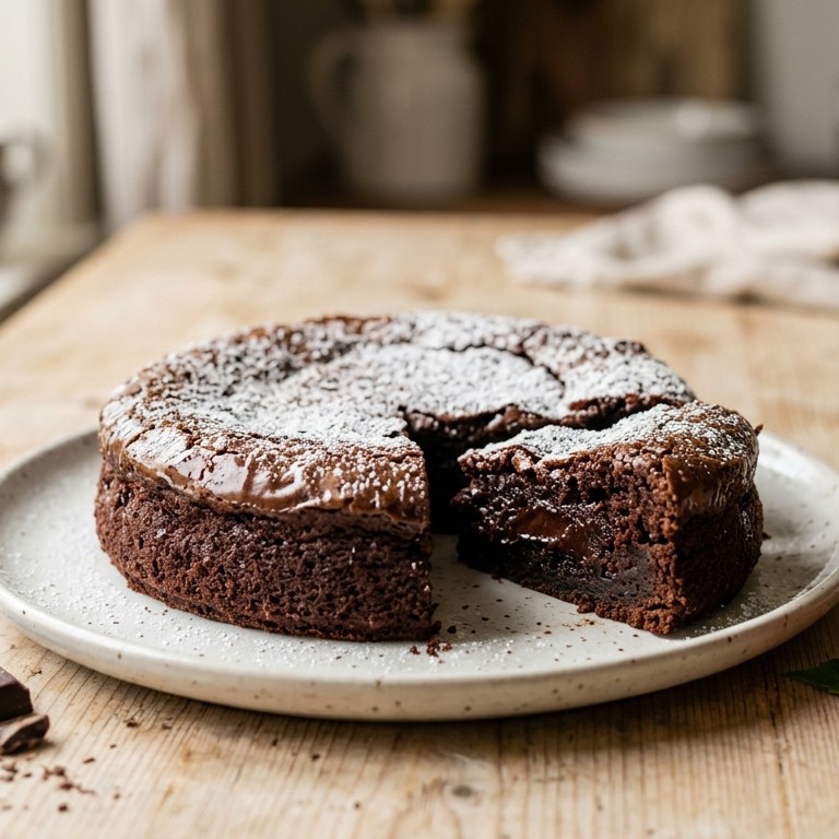 15 minuten-chocoladetaartje