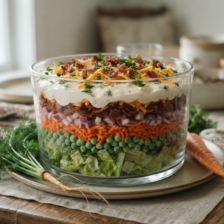 7-lagen salade