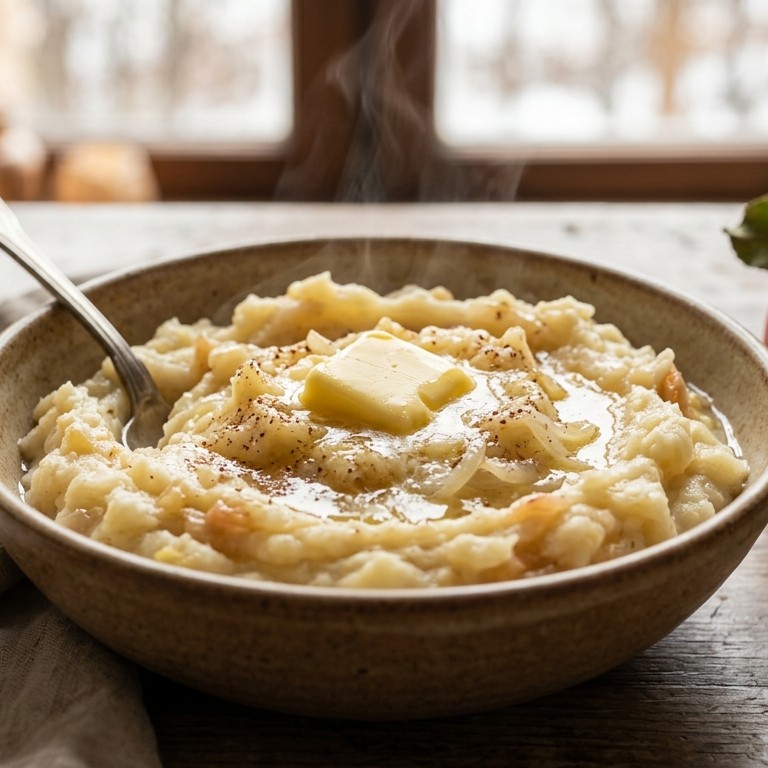Aardappel-appelpuree