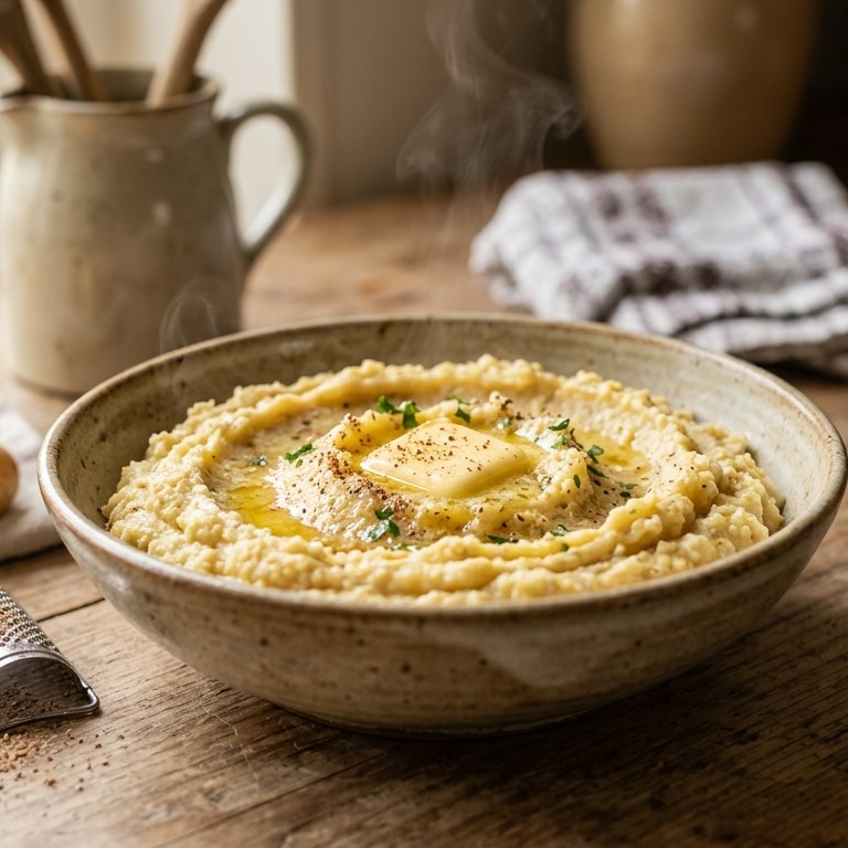 Aardappel couscous puree