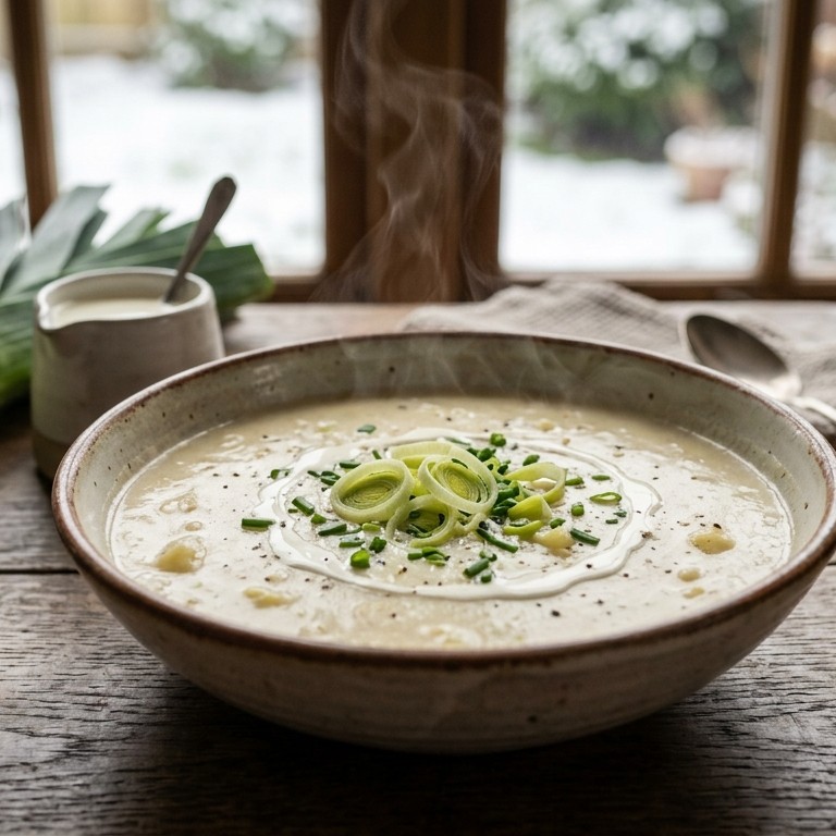 Aardappel creme soep