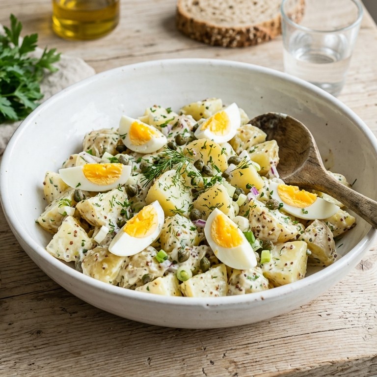 Aardappel-eisalade