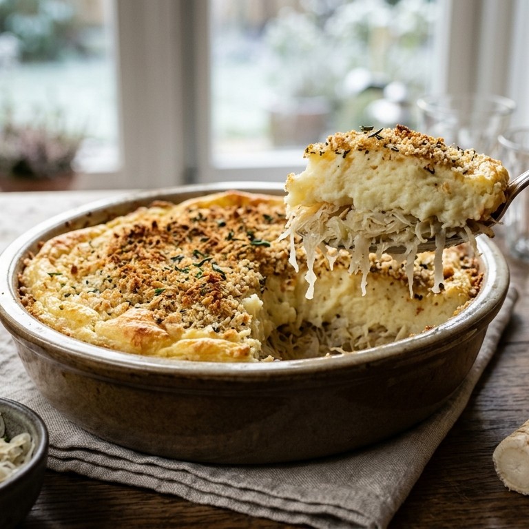 Aardappel-foelieschotel