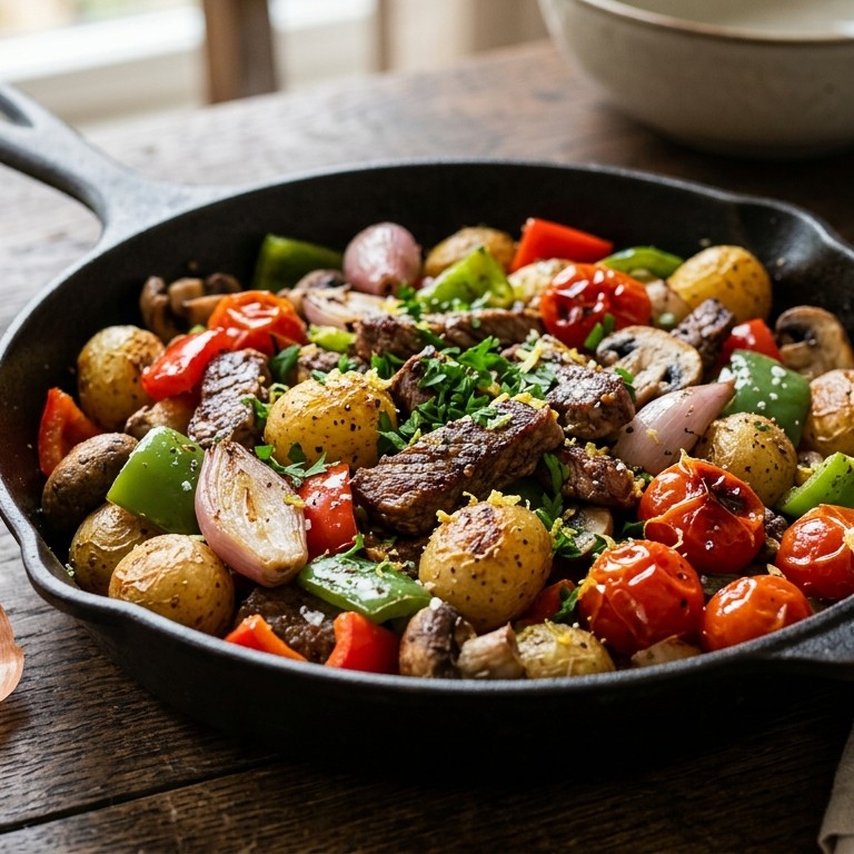 Aardappel-groentepannetje