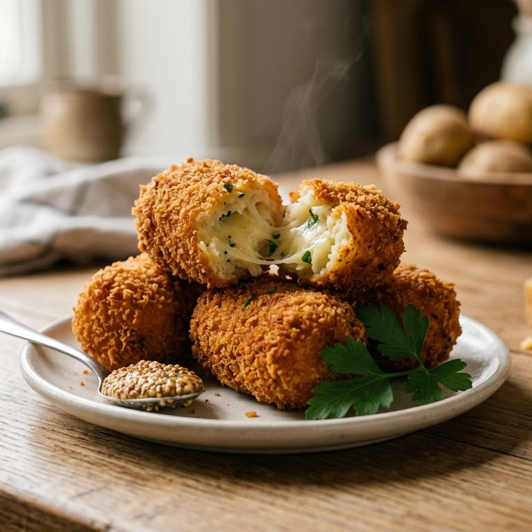 Aardappel-kaaskroketten