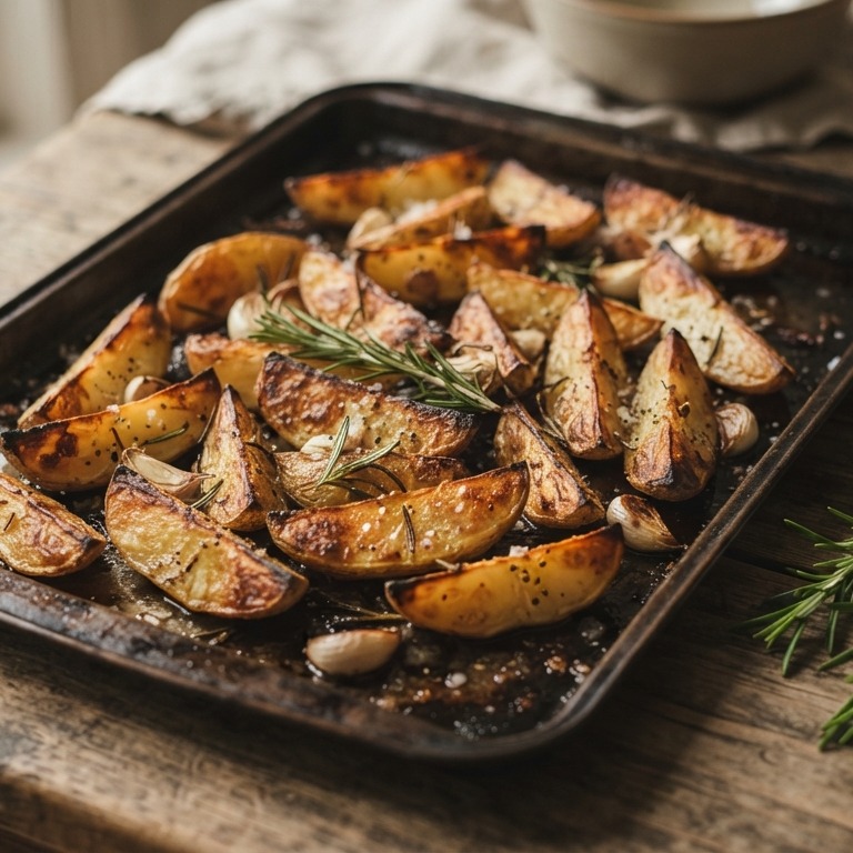 Aardappelen met rozemarijn uit de oven
