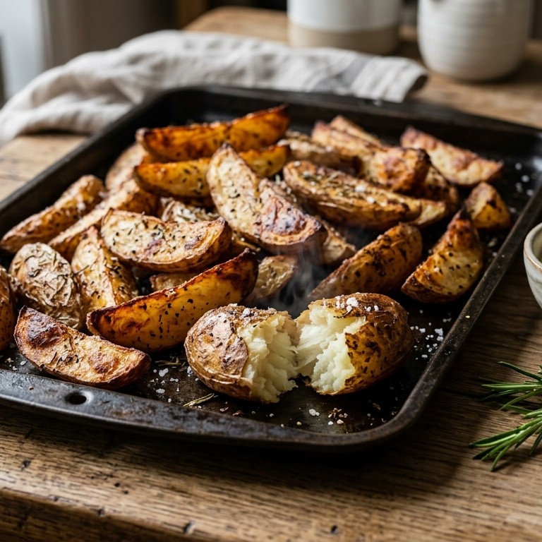 aardappelen uit de oven