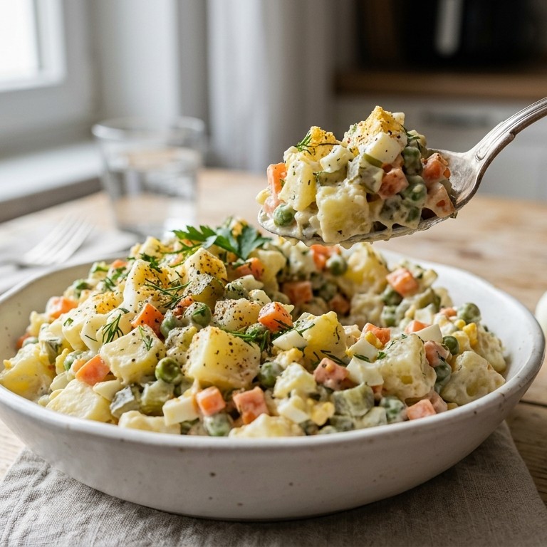 Aardappelmayonaise salade