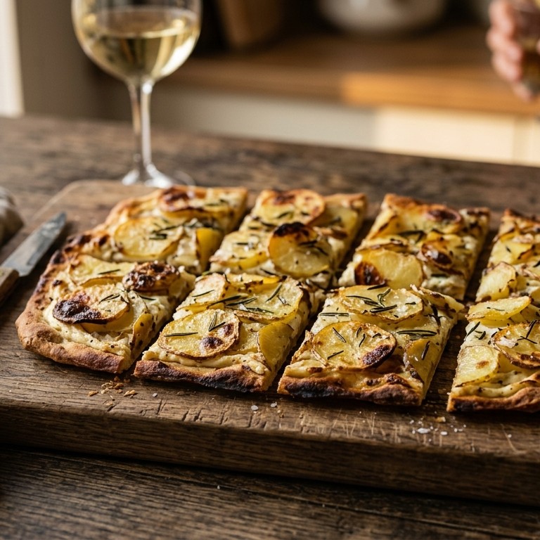 Aardappelpizza