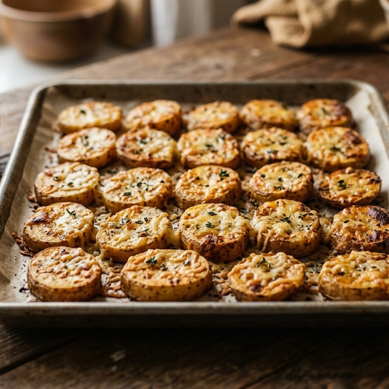 Aardappelrondjes in de oven