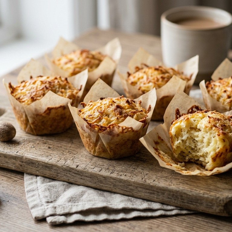 Aardappelrösti-muffins
