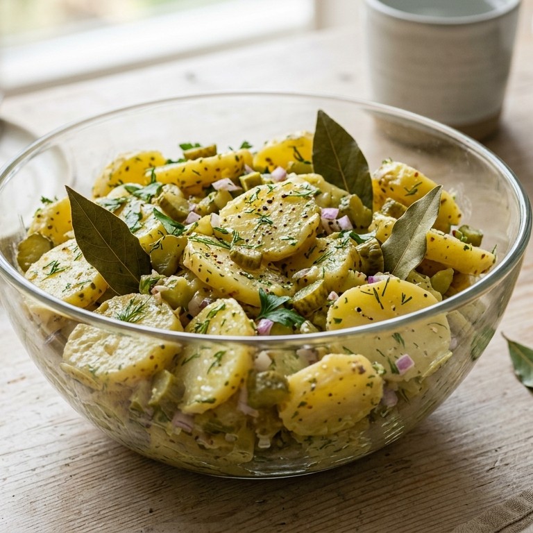 Aardappelsalade met augurken