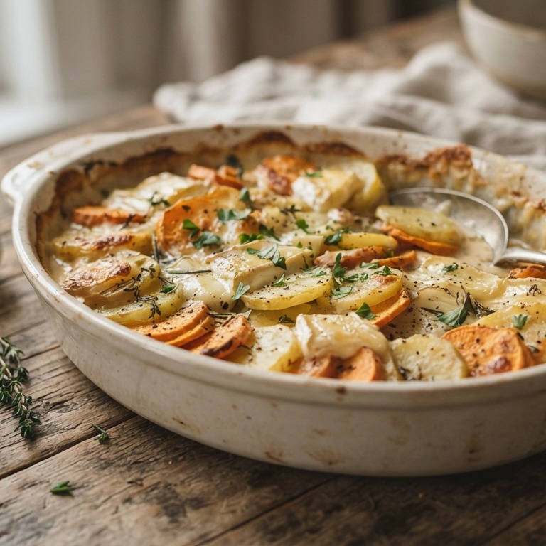 Aardappelschotel uit de oven